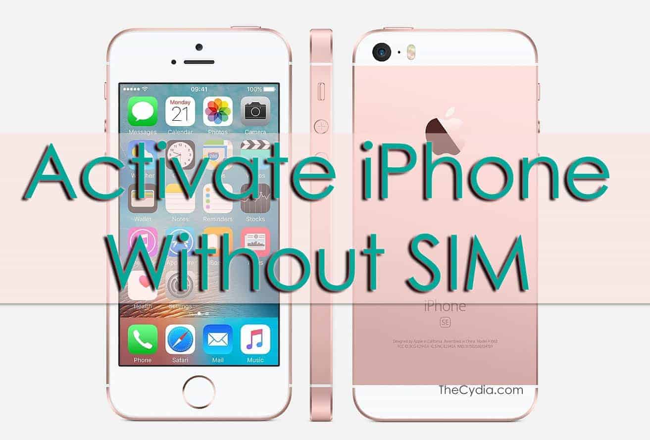 How to Activate iPhone without SIM Card and Bypass iPhone Activation