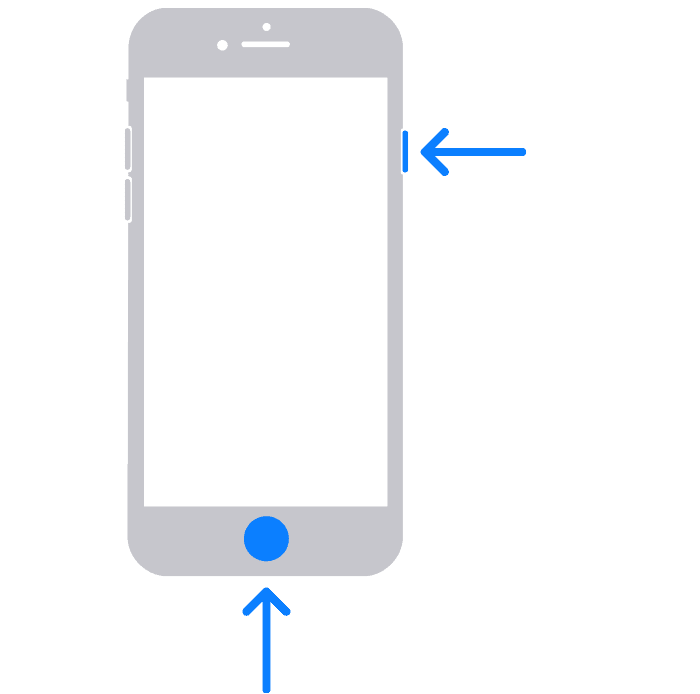 How to take a screenshot on iPhone with Touch ID and Side/Power button