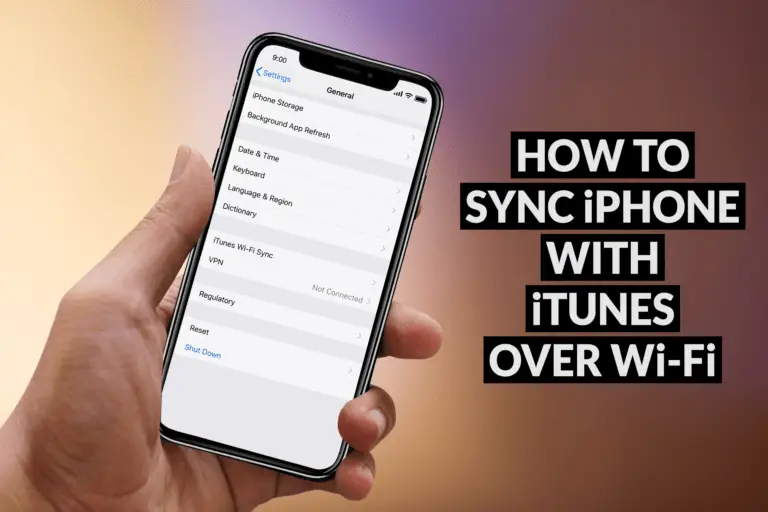 How to Sync iPhone or iPad with iTunes over WiFi Wirelessly