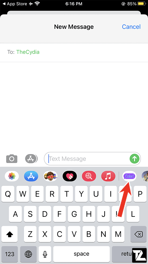 iMessage Color Text Bubbles App